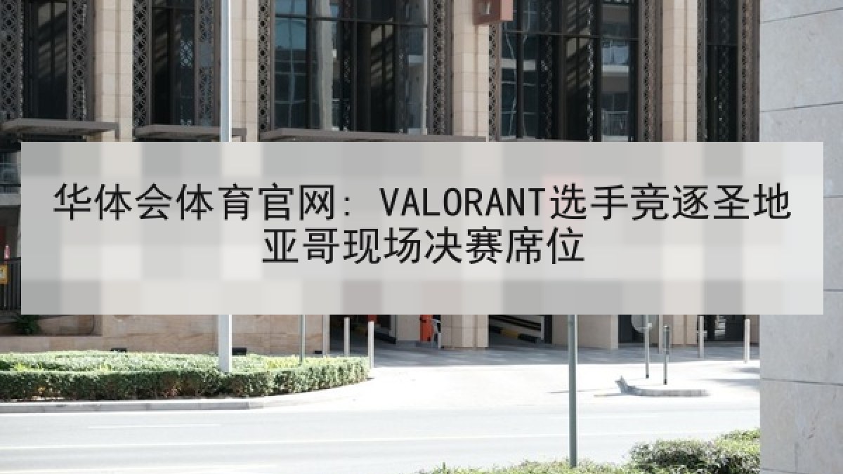 华体会体育官网: VALORANT选手竞逐圣地亚哥现场决赛席位